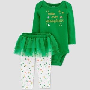 St Patrick’s Day baby outfit